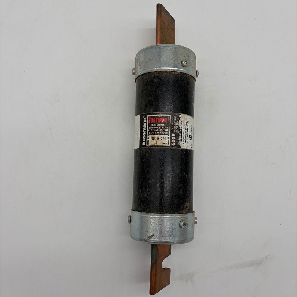 Bussmann Fusetron FRS-R-350 Fuse 350 Amp 600V Dual Element Time Delay Class RK5